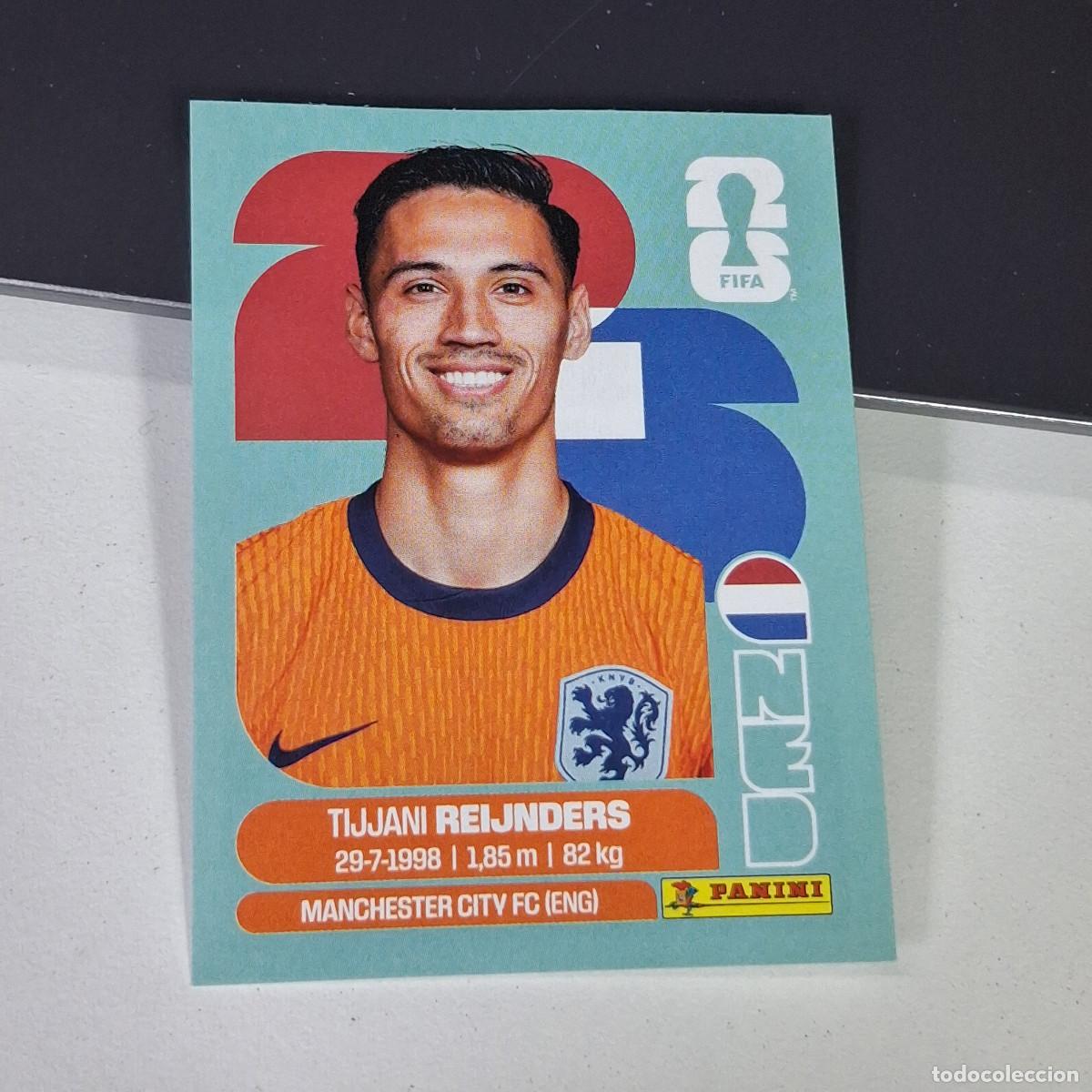 Cromos de F&uacute;tbol: A27 NED10 TIJJANI REIJNDERS 10 NED PA&Iacute;SES BAJOS HOLANDA MUNDIAL FIFA WORLD CUP 2026 STICKER PANINI