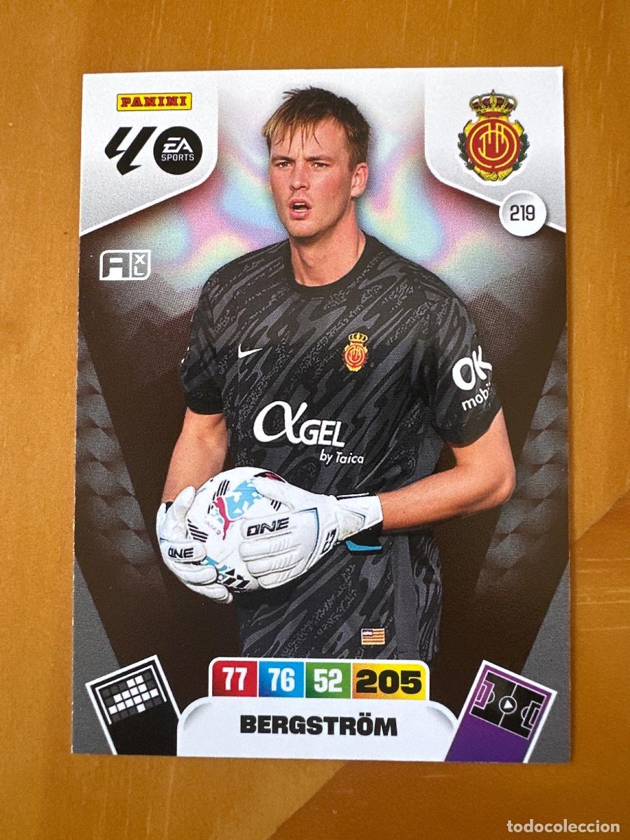Cromos de F&uacute;tbol: 219 Lucas Bergstr&ouml;m, RCD Mallorca, Panini Adrenalyn XL La Liga 2025 2026 25 26