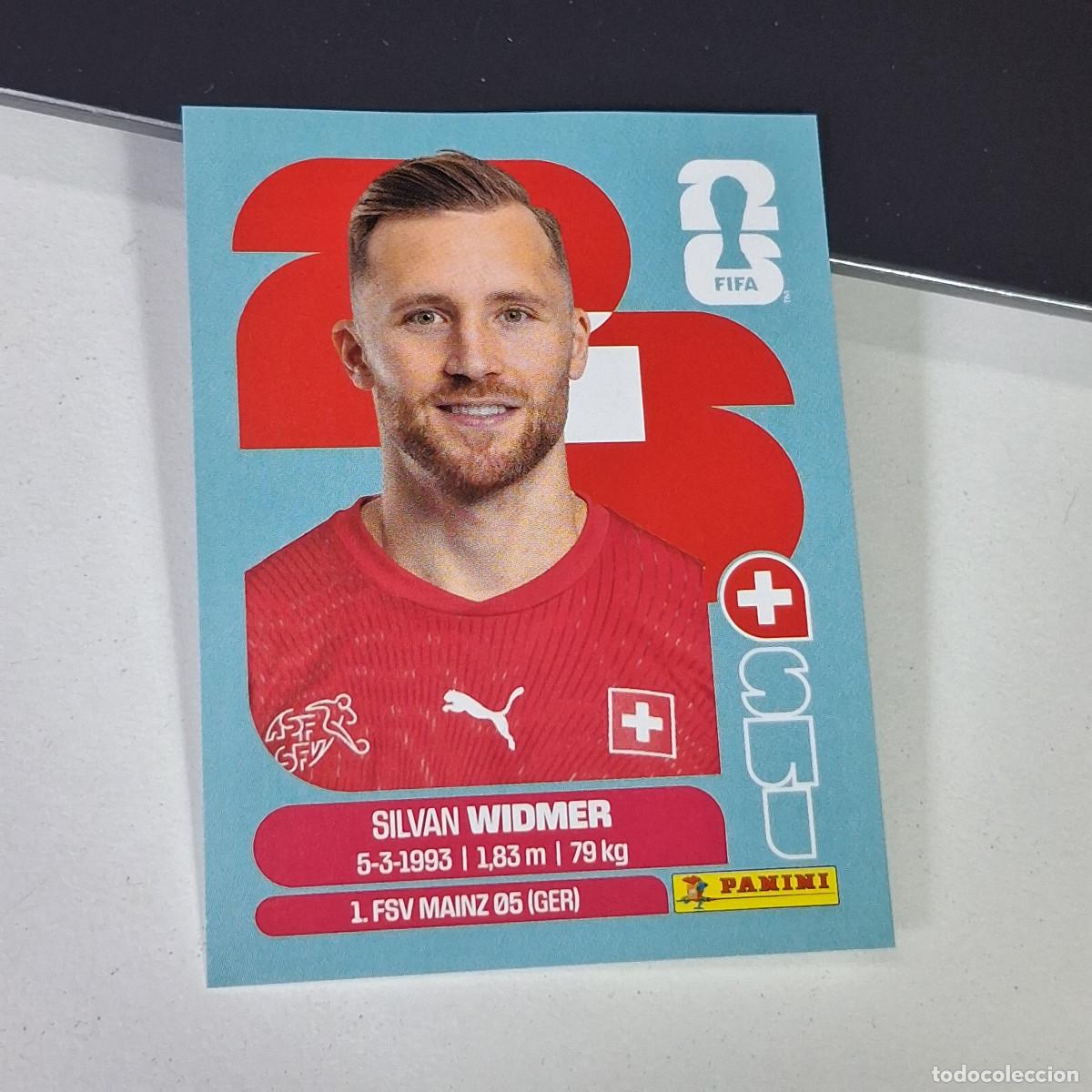 Cromos de F&uacute;tbol: A27 SUI8 SILVAN WIDMER 8 SUIZA SWITZERLAND SUI MUNDIAL FIFA WORLD CUP 2026 STICKER PANINI