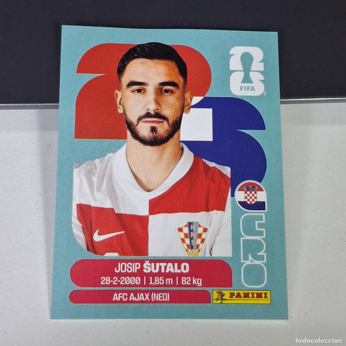 Cromos de F&uacute;tbol: A27 CRO7 JOSIP &Scaron;UTALO 7 CROACIA CROATIA CRO MUNDIAL FIFA WORLD CUP 2026 STICKER PANINI