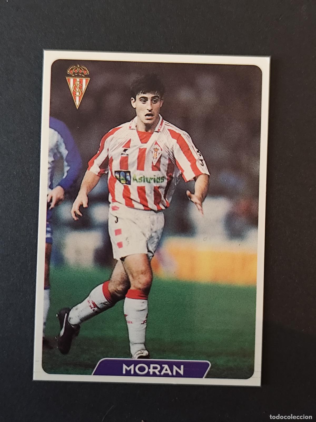 Cromos de F&uacute;tbol: 317 MORAN SPORTING GIJ&Oacute;N MUNDICROMO FICHAS LIGA 1995 1996 95 96