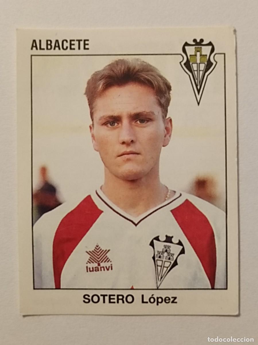 Cromos de F&uacute;tbol: #28 SOTERO (ALBACETE) LIGA 93/94 PANINI