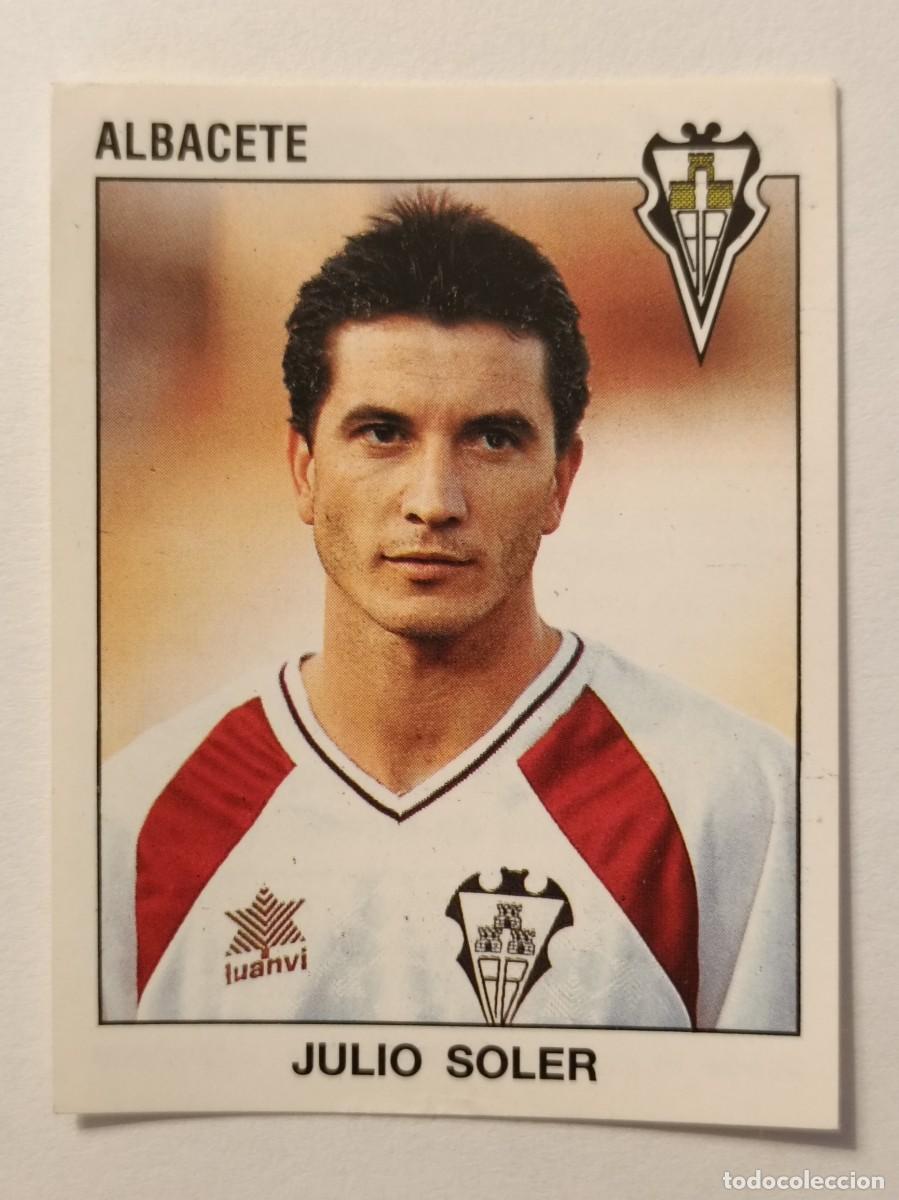Cromos de F&uacute;tbol: #32 JULIO SOLER (ALBACETE) LIGA 93/94 PANINI