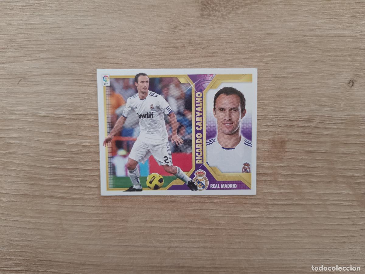 Cromos de F&uacute;tbol: CROMO DE FUTBOL LIGA ESTE CARVALHO 5 REAL MADRID SIN PEGAR NUNCA PEGADO 11 12 2011 2012 D526