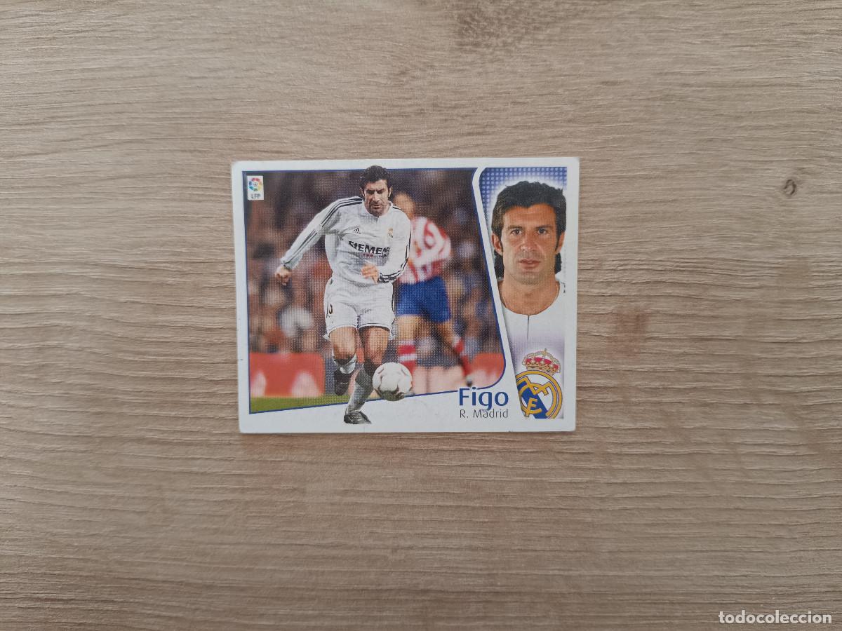 Figurine di Calcio: CROMO DE FUTBOL LIGA ESTE FIGO REAL MADRID SIN PEGAR NUNCA PEGADO 04 05 2004 2005 D526