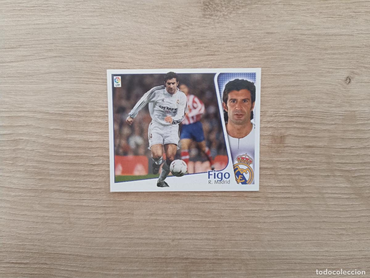 Fu&szlig;ball-Sticker: CROMO DE FUTBOL LIGA ESTE FIGO REAL MADRID SIN PEGAR NUNCA PEGADO 04 05 2004 2005 D526