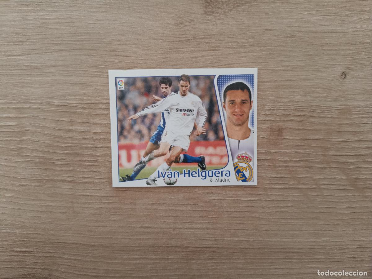 Cromos de F&uacute;tbol: CROMO DE FUTBOL LIGA ESTE IVAN HELGUERA REAL MADRID SIN PEGAR NUNCA PEGADO 04 05 2004 2005 D526