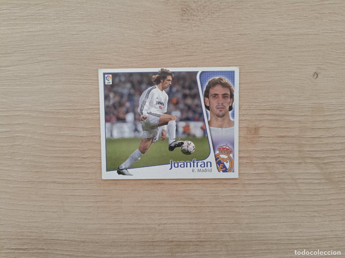 Cromos de F&uacute;tbol: CROMO DE FUTBOL LIGA ESTE JUANFRAN REAL MADRID SIN PEGAR NUNCA PEGADO 04 05 2004 2005 D526