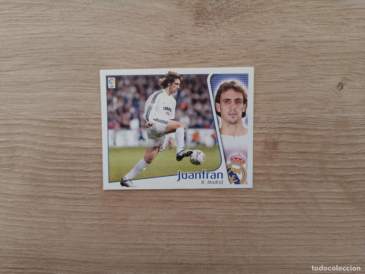 Cromos de F&uacute;tbol: CROMO DE FUTBOL LIGA ESTE JUANFRAN REAL MADRID SIN PEGAR NUNCA PEGADO 04 05 2004 2005 D526