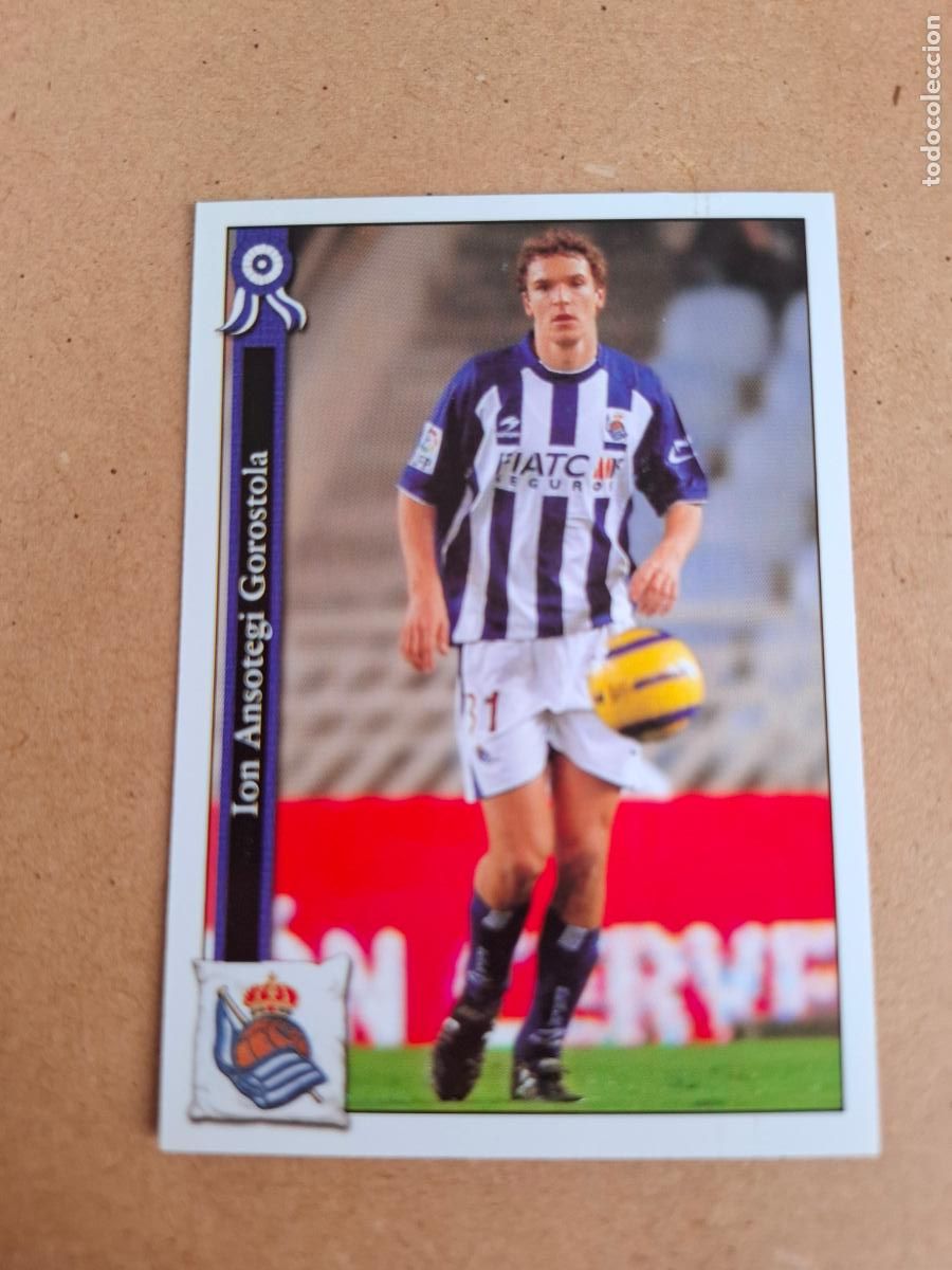 Cromos de F&uacute;tbol: MUNDICROMO 2005 2006 05 06 - 1122 ANSOTEGI - REAL SOCIEDAD