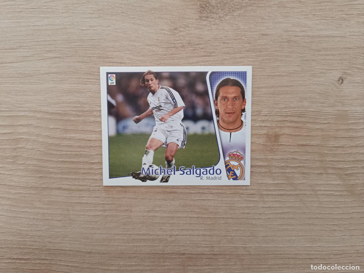 Cromos de F&uacute;tbol: CROMO DE FUTBOL LIGA ESTE MICHEL SALGADO REAL MADRID SIN PEGAR NUNCA PEGADO 04 05 2004 2005 D526