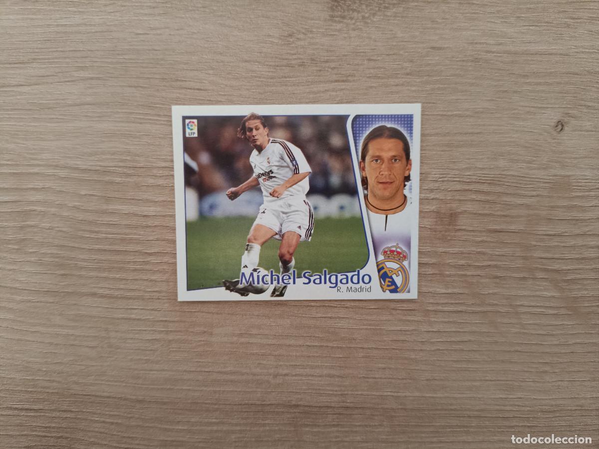 Cromos de F&uacute;tbol: CROMO DE FUTBOL LIGA ESTE MICHEL SALGADO REAL MADRID SIN PEGAR NUNCA PEGADO 04 05 2004 2005 D526
