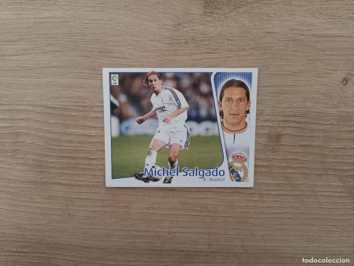Cromos de F&uacute;tbol: CROMO DE FUTBOL LIGA ESTE MICHEL SALGADO REAL MADRID SIN PEGAR NUNCA PEGADO 04 05 2004 2005 D526
