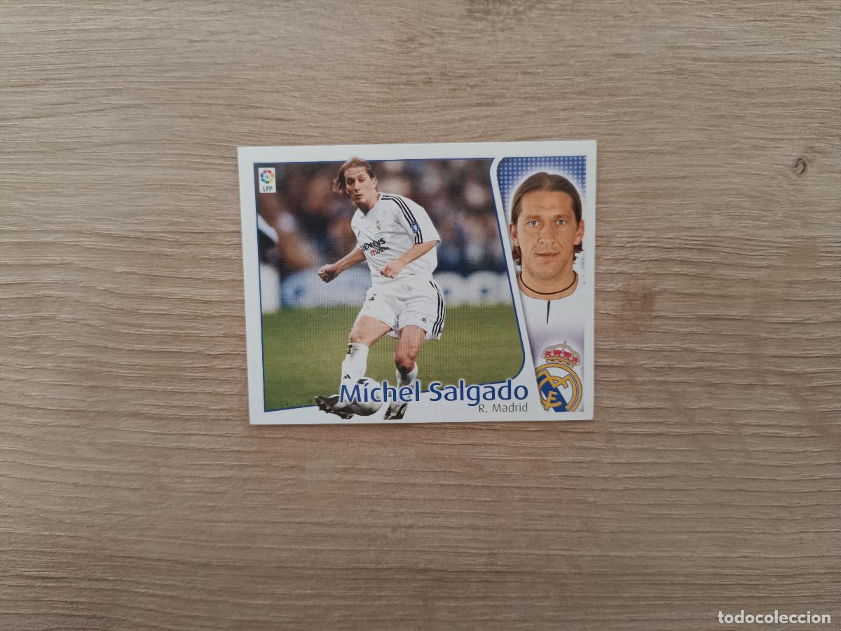 Cromos de F&uacute;tbol: CROMO DE FUTBOL LIGA ESTE MICHEL SALGADO REAL MADRID SIN PEGAR NUNCA PEGADO 04 05 2004 2005 D526
