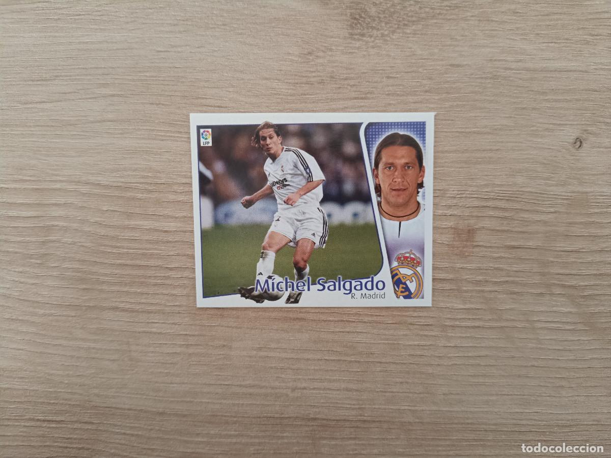 Cromos de F&uacute;tbol: CROMO DE FUTBOL LIGA ESTE MICHEL SALGADO REAL MADRID SIN PEGAR NUNCA PEGADO 04 05 2004 2005 D526