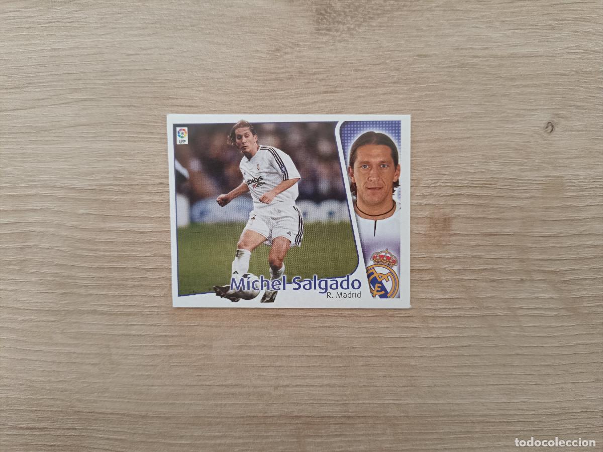 Cromos de F&uacute;tbol: CROMO DE FUTBOL LIGA ESTE MICHEL SALGADO REAL MADRID SIN PEGAR NUNCA PEGADO 04 05 2004 2005 D526