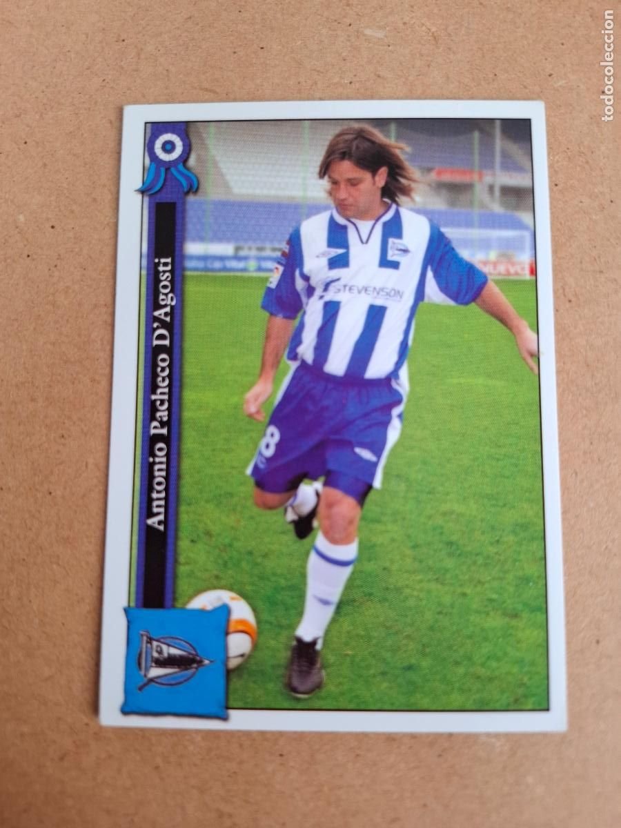 Figurine di Calcio: MUNDICROMO 2005 2006 05 06 - 1126 PACHECO - ALAV&Eacute;S