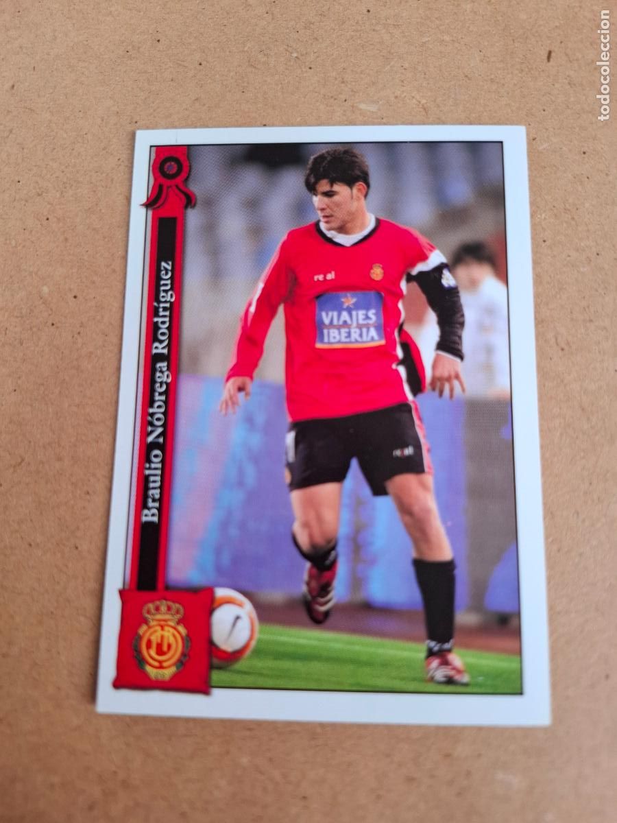 Figurine di Calcio: MUNDICROMO 2005 2006 05 06 - 1131 BRAULIO - RCD. MALLORCA