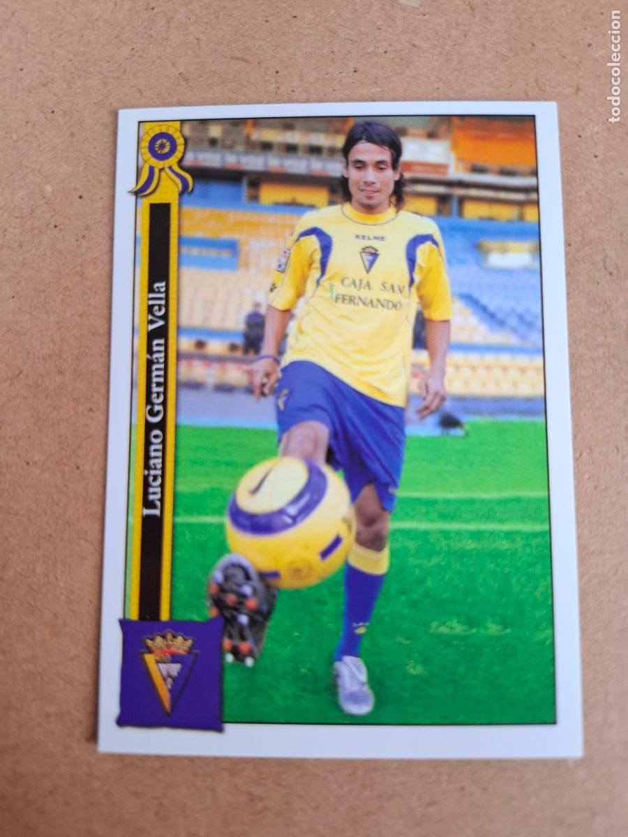 Cromos de F&uacute;tbol: MUNDICROMO 2005 2006 05 06 - 1134 VELLA - C&Aacute;DIZ CF