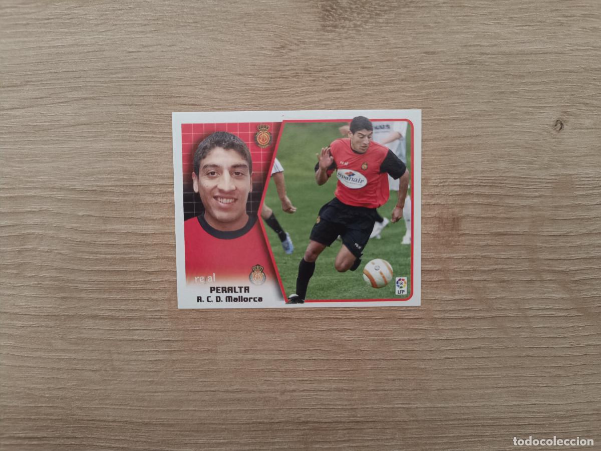 Cromos de F&uacute;tbol: CROMO DE FUTBOL LIGA ESTE PERALTA FICHAJE 13 MALLORCA SIN PEGAR NUNCA PEGADO 05 06 2005 2006 D526