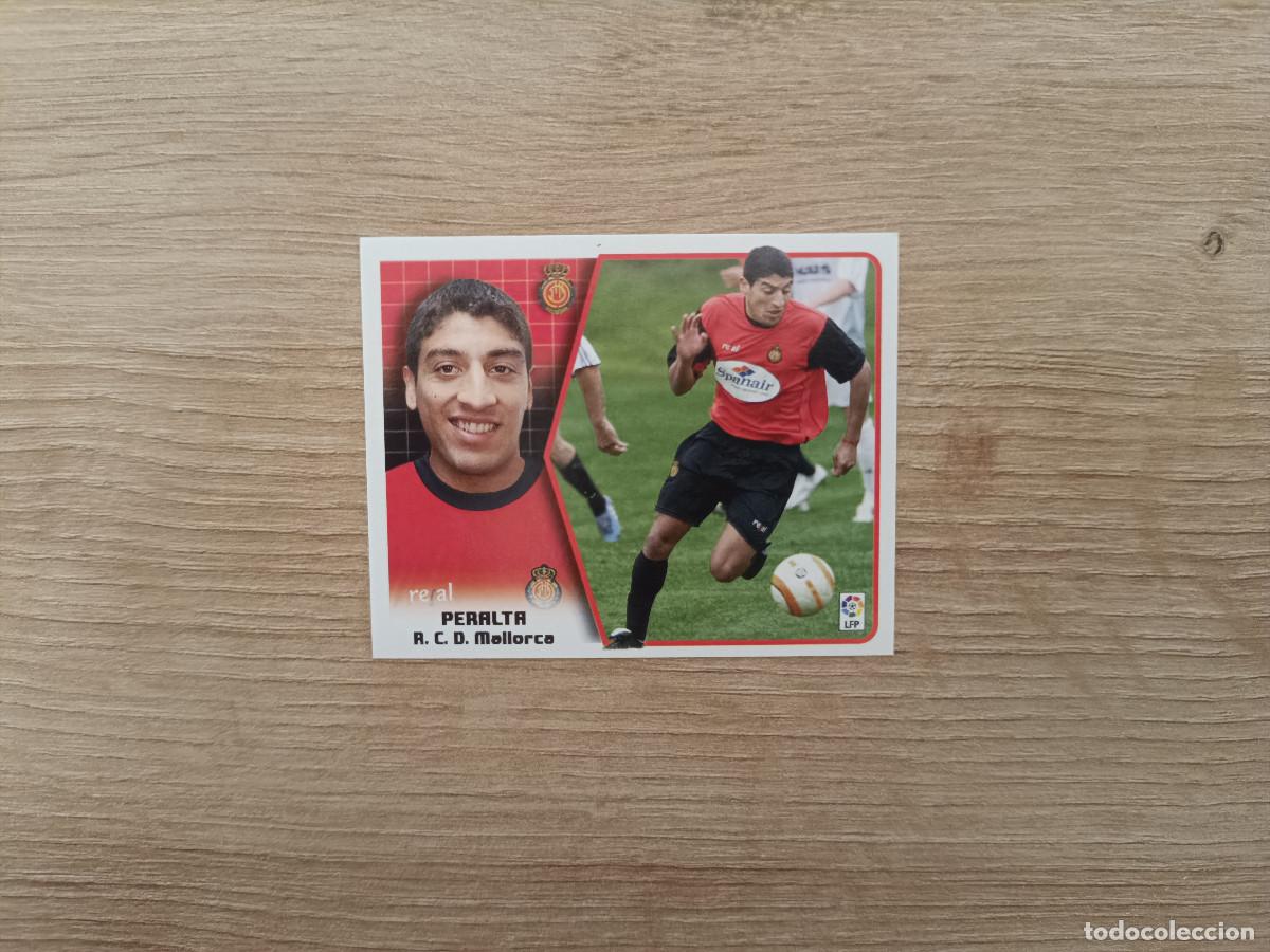 Cromos de F&uacute;tbol: CROMO DE FUTBOL LIGA ESTE PERALTA FICHAJE 13 MALLORCA SIN PEGAR NUNCA PEGADO 05 06 2005 2006 D526