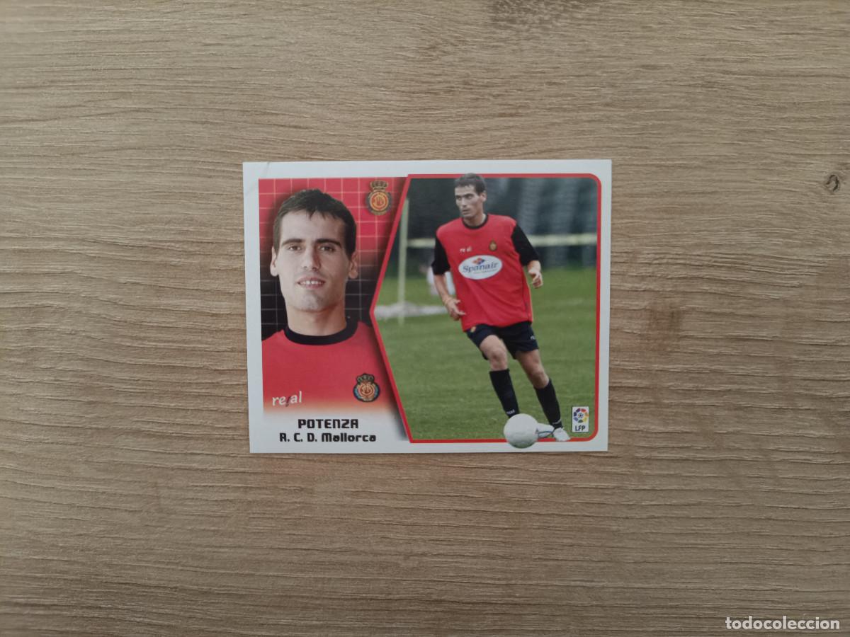 Cromos de F&uacute;tbol: CROMO DE FUTBOL LIGA ESTE POTENZA COLOCA MALLORCA SIN PEGAR NUNCA PEGADO 05 06 2005 2006 D526