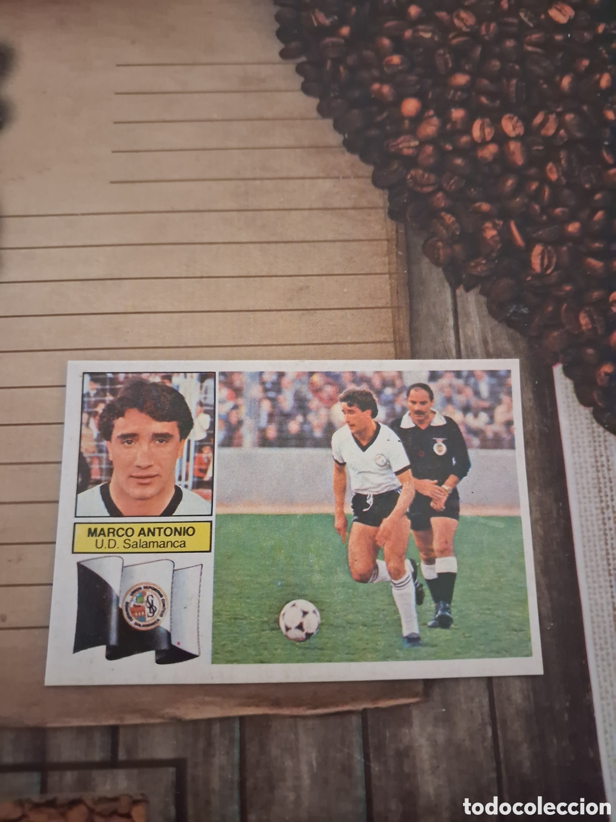 Cromos de F&uacute;tbol: Liga este 82 83 marco Antonio baja del salamanca recuperado del &aacute;lbum ver fotos