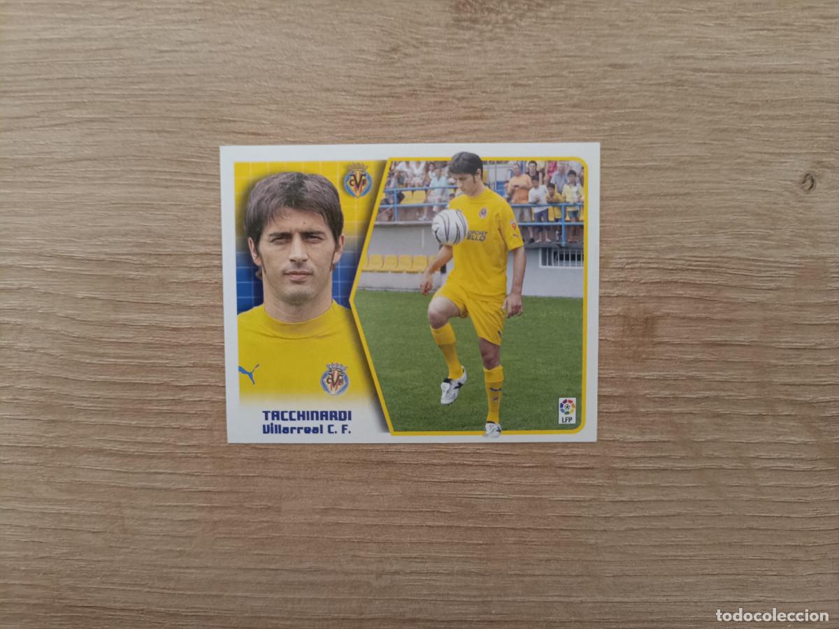 Cromos de F&uacute;tbol: CROMO LIGA ESTE TACCHINARDI FICHAJE 13 VILLARREAL SIN PEGAR NUNCA PEGADO 05 06 2005 2006 D526