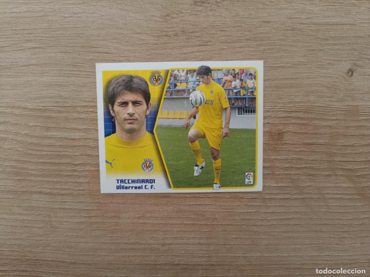 Cromos de F&uacute;tbol: CROMO LIGA ESTE TACCHINARDI FICHAJE 13 VILLARREAL SIN PEGAR NUNCA PEGADO 05 06 2005 2006 D526