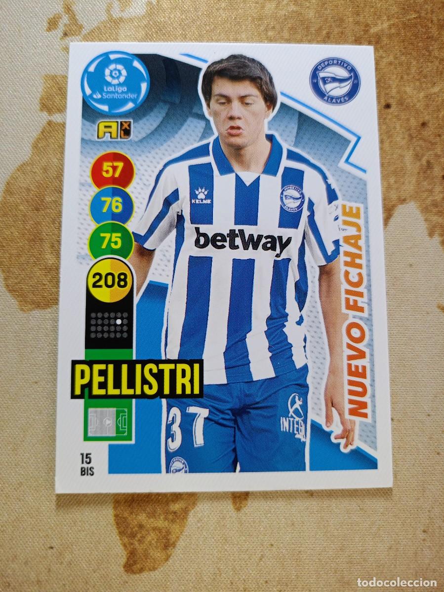 Cromos de F&uacute;tbol: Alav&eacute;s 15 bis PELLISTRI Adrenalyn 2020-21