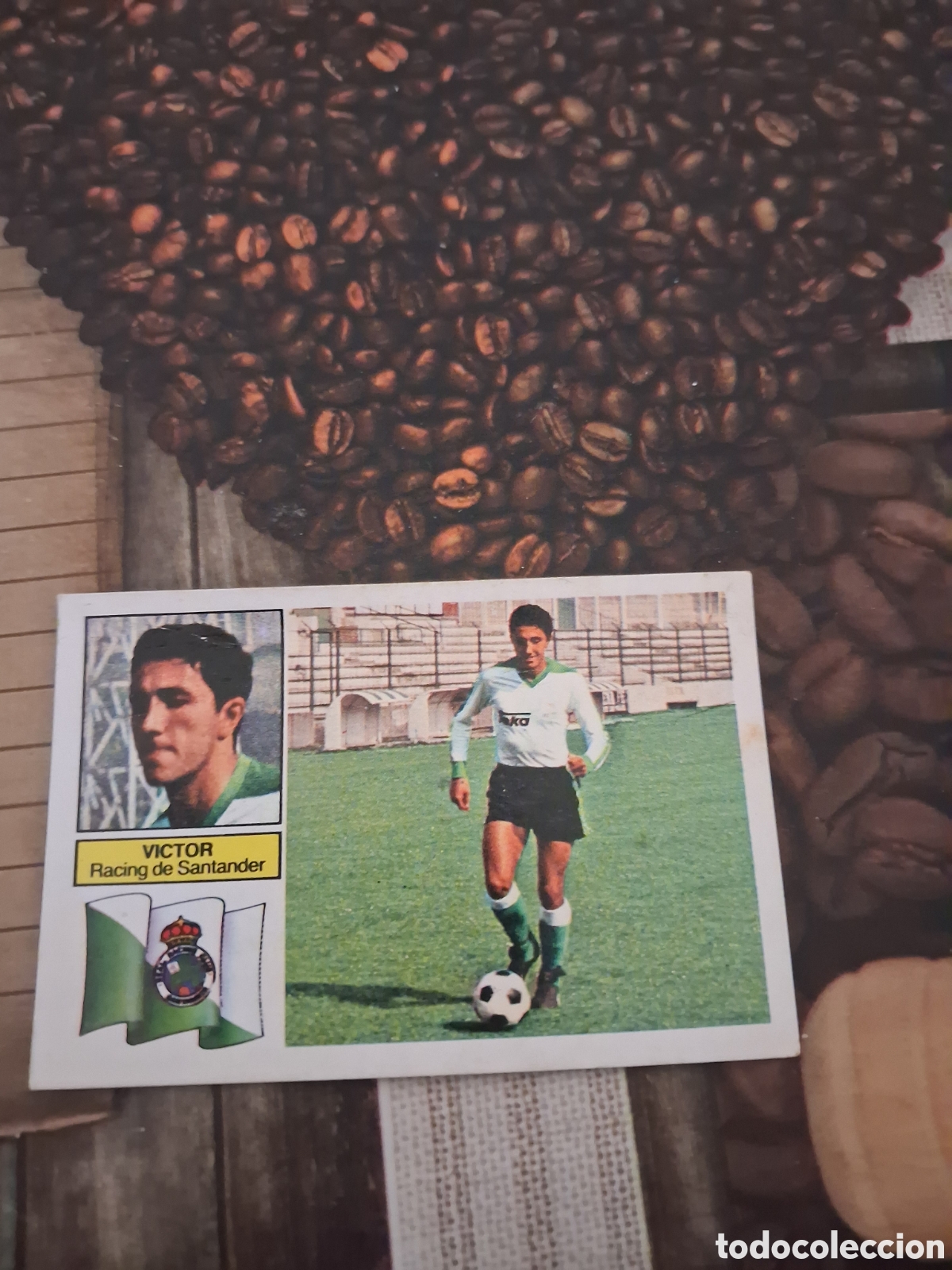 Cromos de F&uacute;tbol: Liga este 82 83 Victor baja del racing recuperado del &aacute;lbum ver fotos