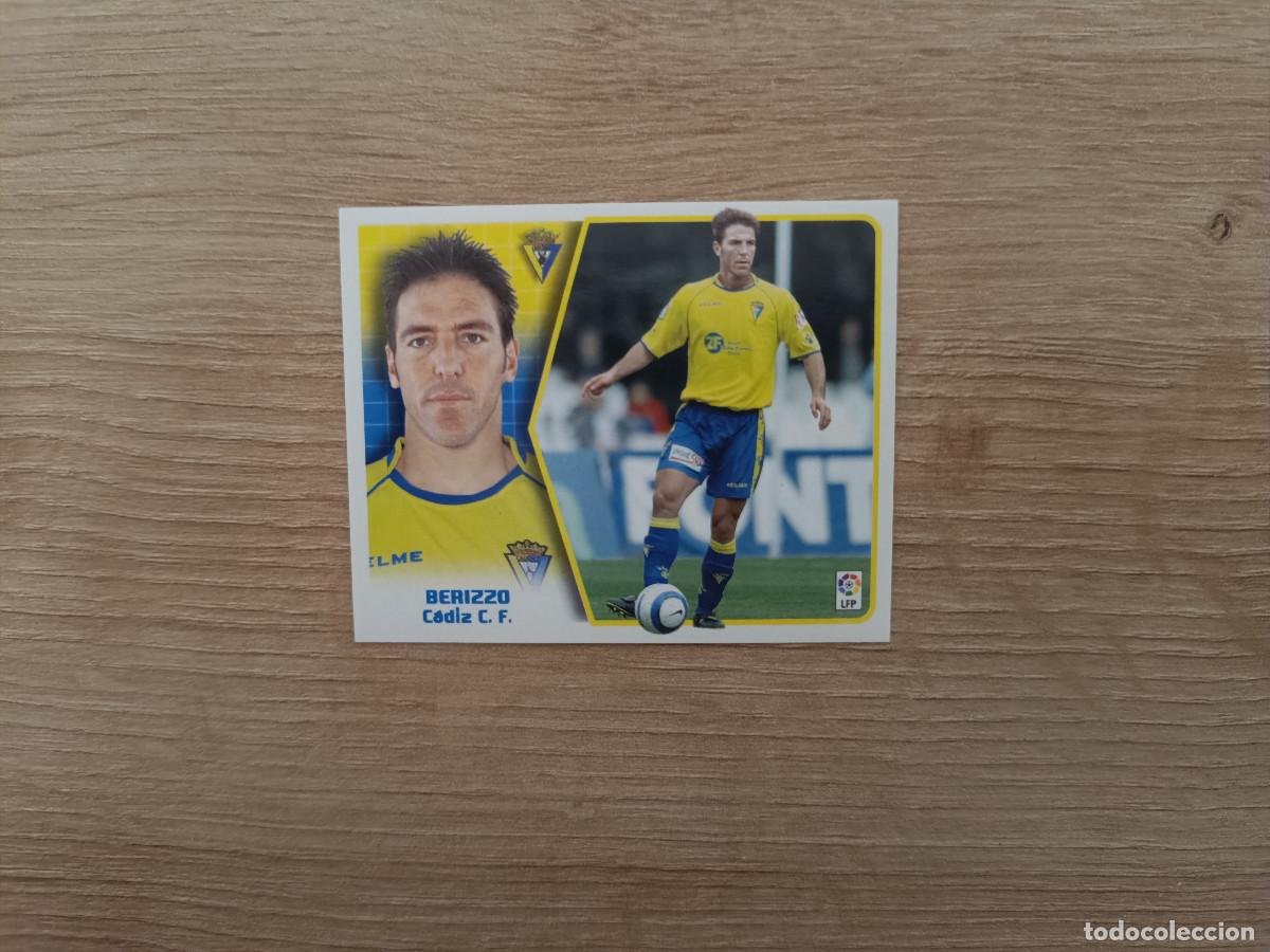 Cromos de F&uacute;tbol: CROMO DE FUTBOL LIGA ESTE BERIZZO FICHAJE 16 CADIZ SIN PEGAR NUNCA PEGADO 05 06 2005 2006 D526