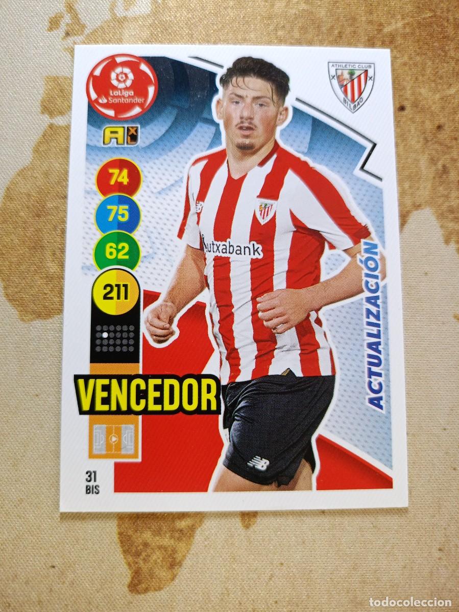 Cromos de F&uacute;tbol: Athletic 31 bis VENCEDOR Adrenalyn 2020-21