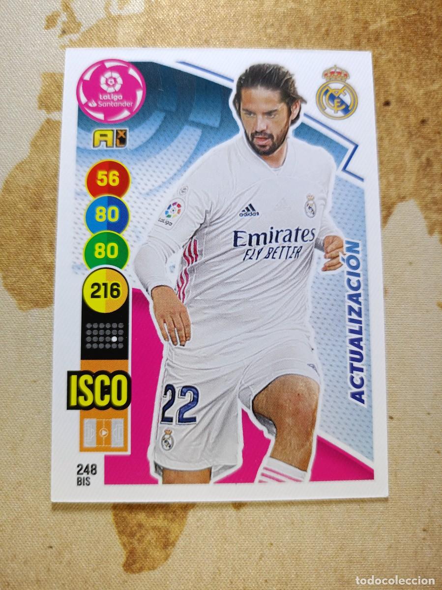 Cromos de F&uacute;tbol: Real Madrid 248 ISCO Adrenalyn 2020-21
