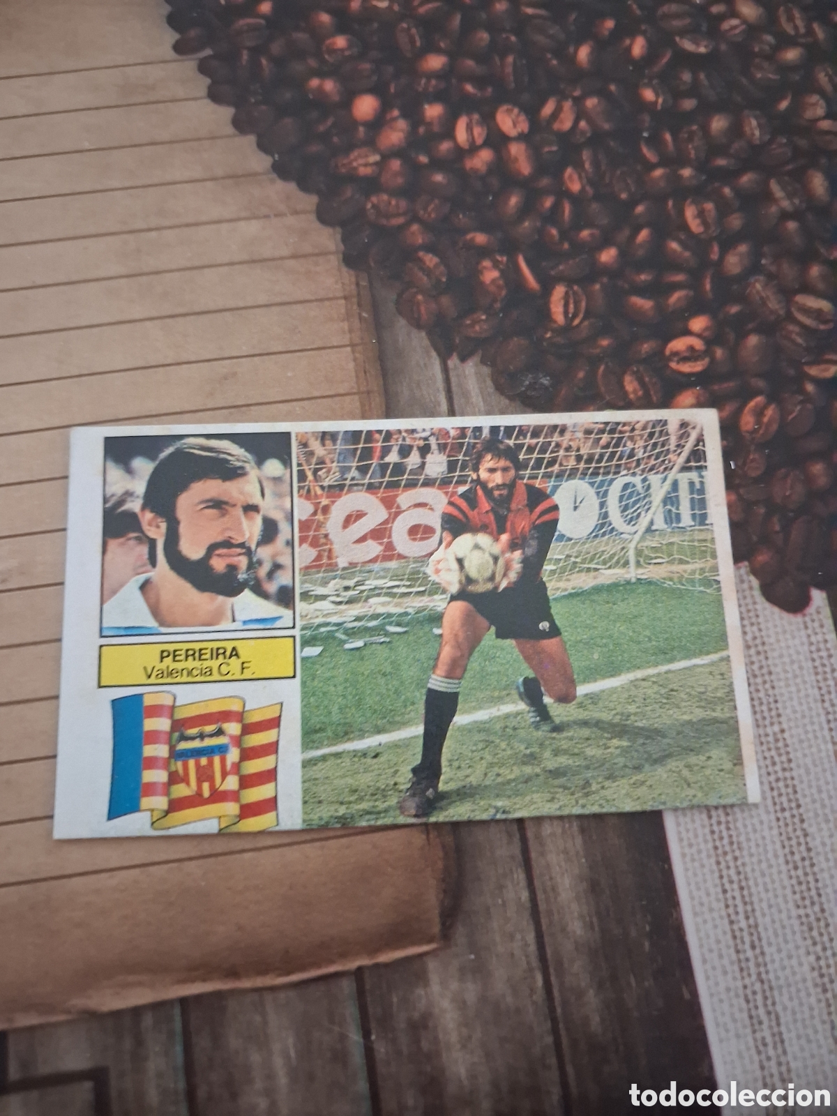Figurine di Calcio: Liga este 82 83 pereira baja del Valencia recuperado del &aacute;lbum ver fotos