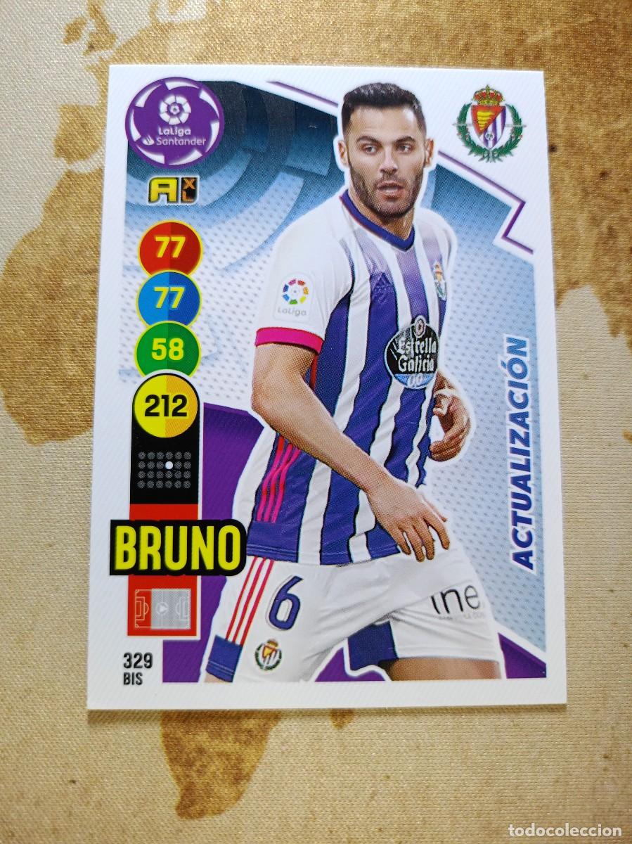Figurine di Calcio: Valladolid 329 bis BRUNO Adrenalyn 2020-21