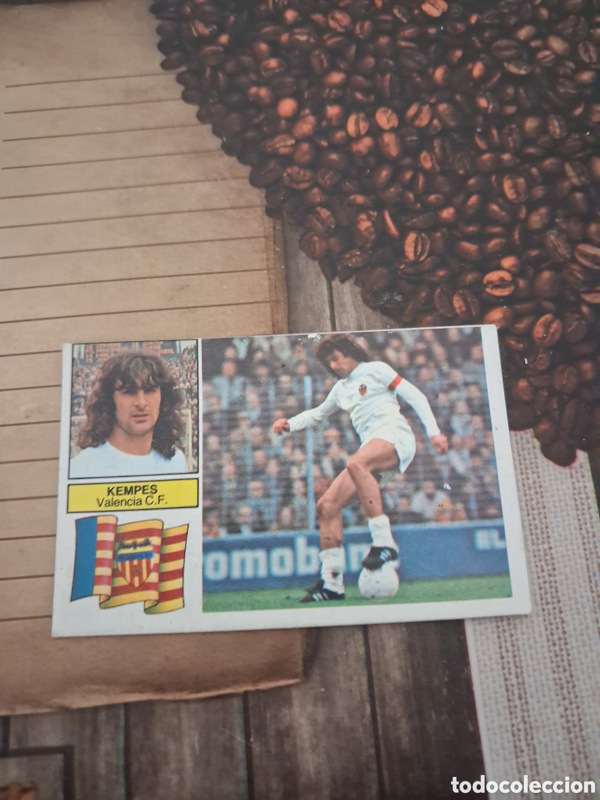 Figurine di Calcio: Liga este 82 83 kempes fichaje N 10 del Valencia recuperado del &aacute;lbum ver fotos