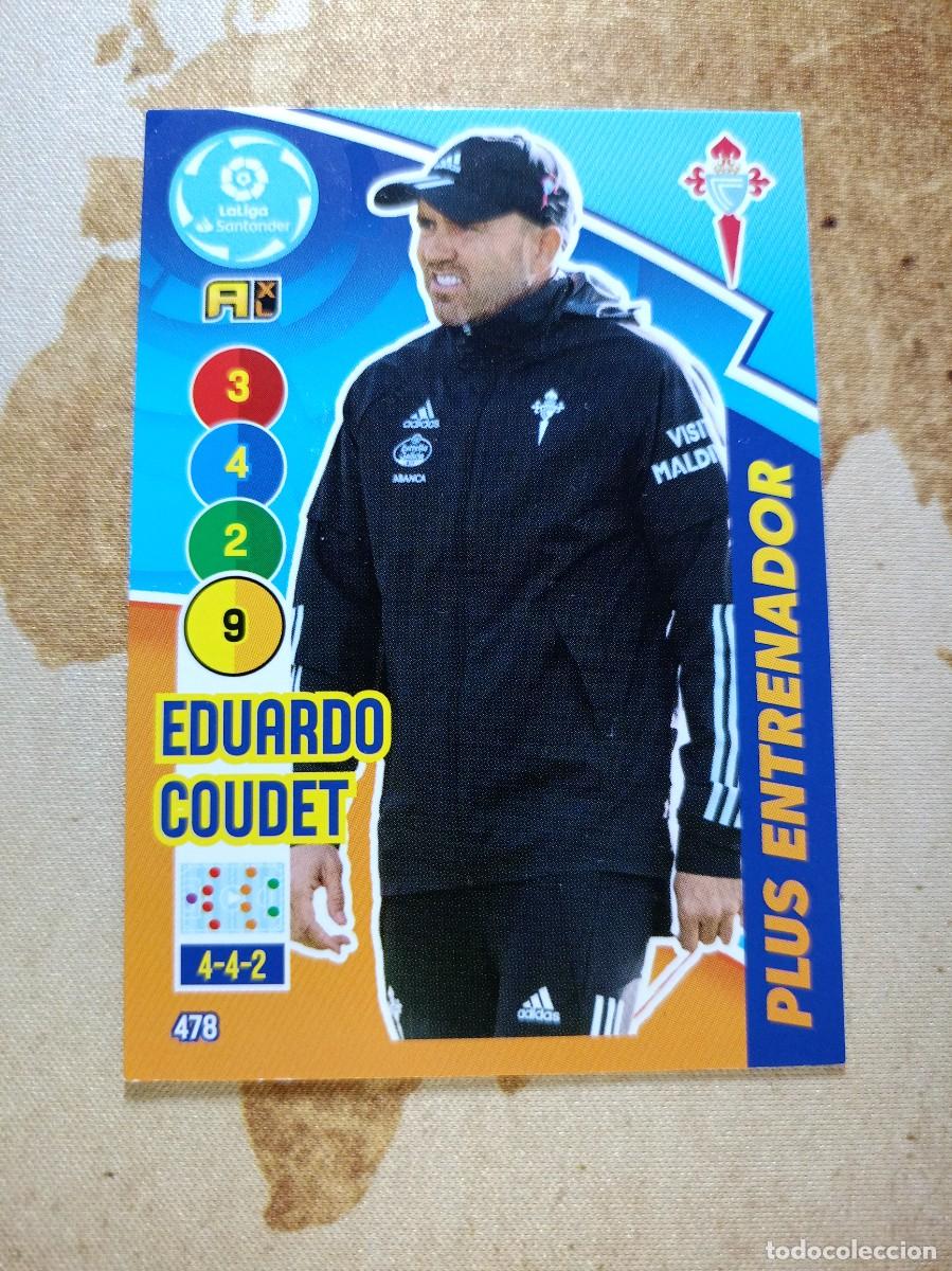 Figurine di Calcio: PLUS Entrenador 478 EDUARDO COUDET Adrenalyn 2020-21