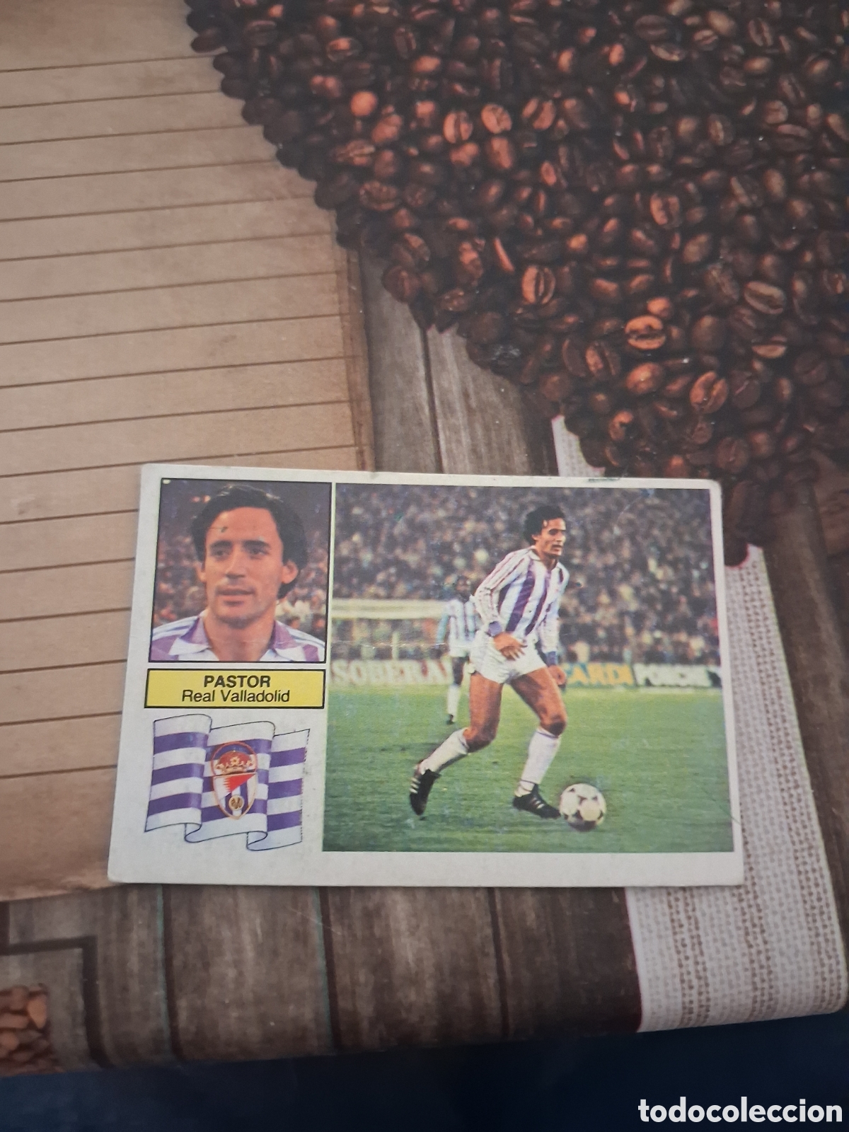 Figurine di Calcio: Liga este 82 83 pastor baja del Valladolid recuperado del &aacute;lbum ver fotos
