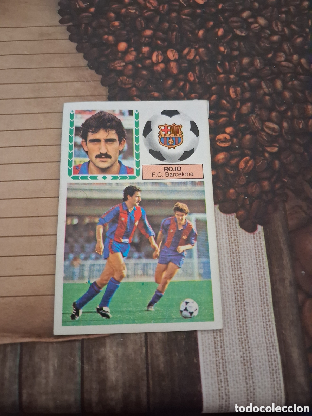 Figurine di Calcio: Liga este 83 84 rojo fichaje N 40 del Barcelona recuperado del &aacute;lbum ver fotos