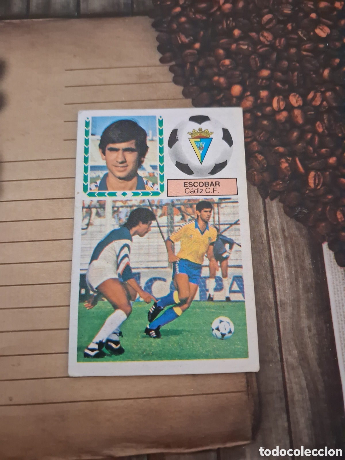 Cromos de F&uacute;tbol: Liga este 83 84 escobar del cadiz recuperado del &aacute;lbum ver fotos