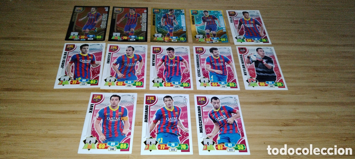Cromos de F&uacute;tbol: Cromos adrenalyn 2013-2014