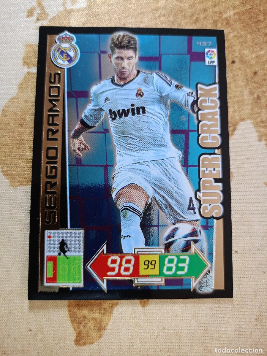 Cromos de F&uacute;tbol: S&uacute;per Crack 437 SERGIO RAMOS Adrenalyn 2012-13