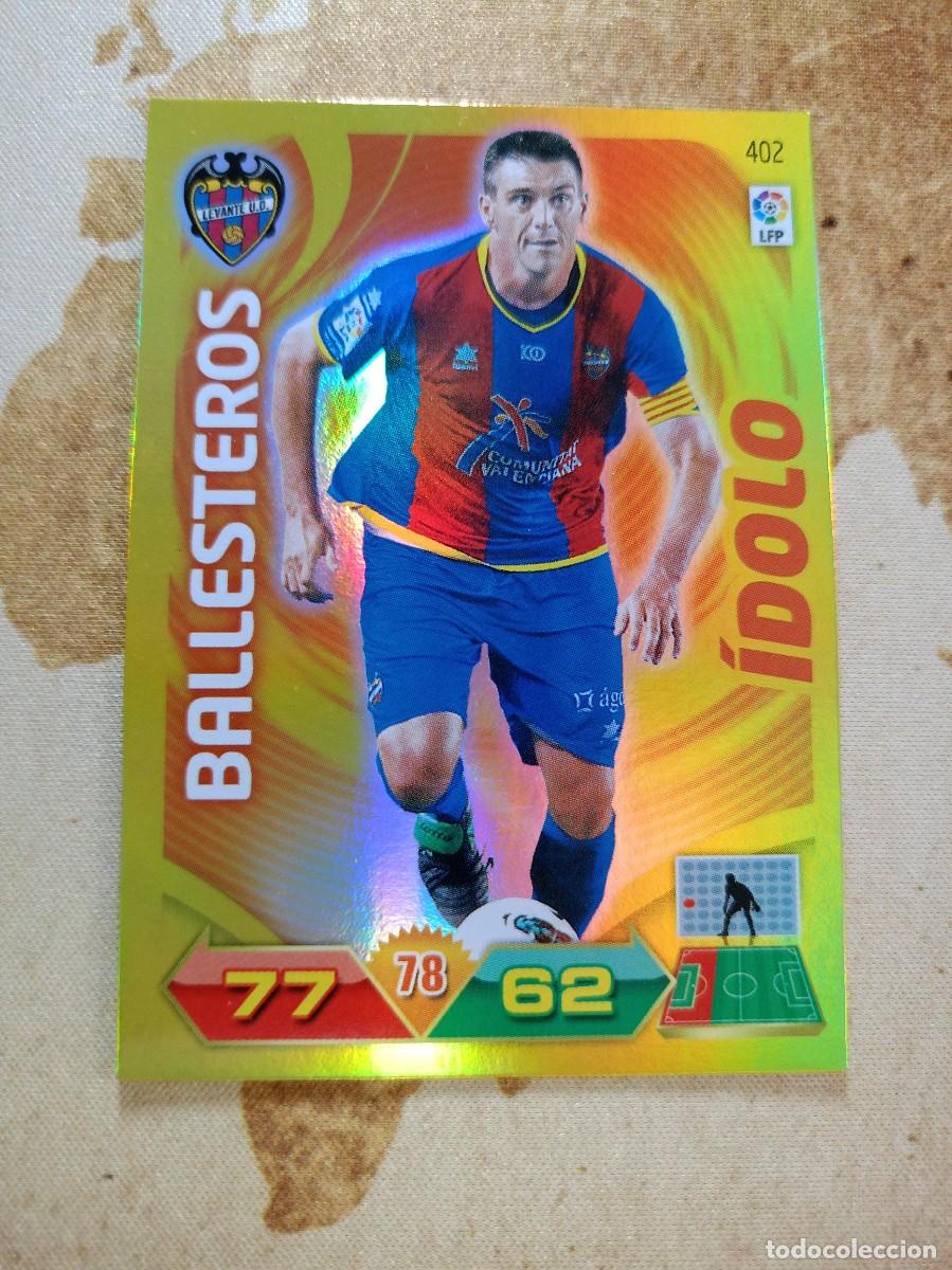 Cromos de F&uacute;tbol: &Iacute;dolo 402 BALLESTEROS Adrenalyn 2011-12