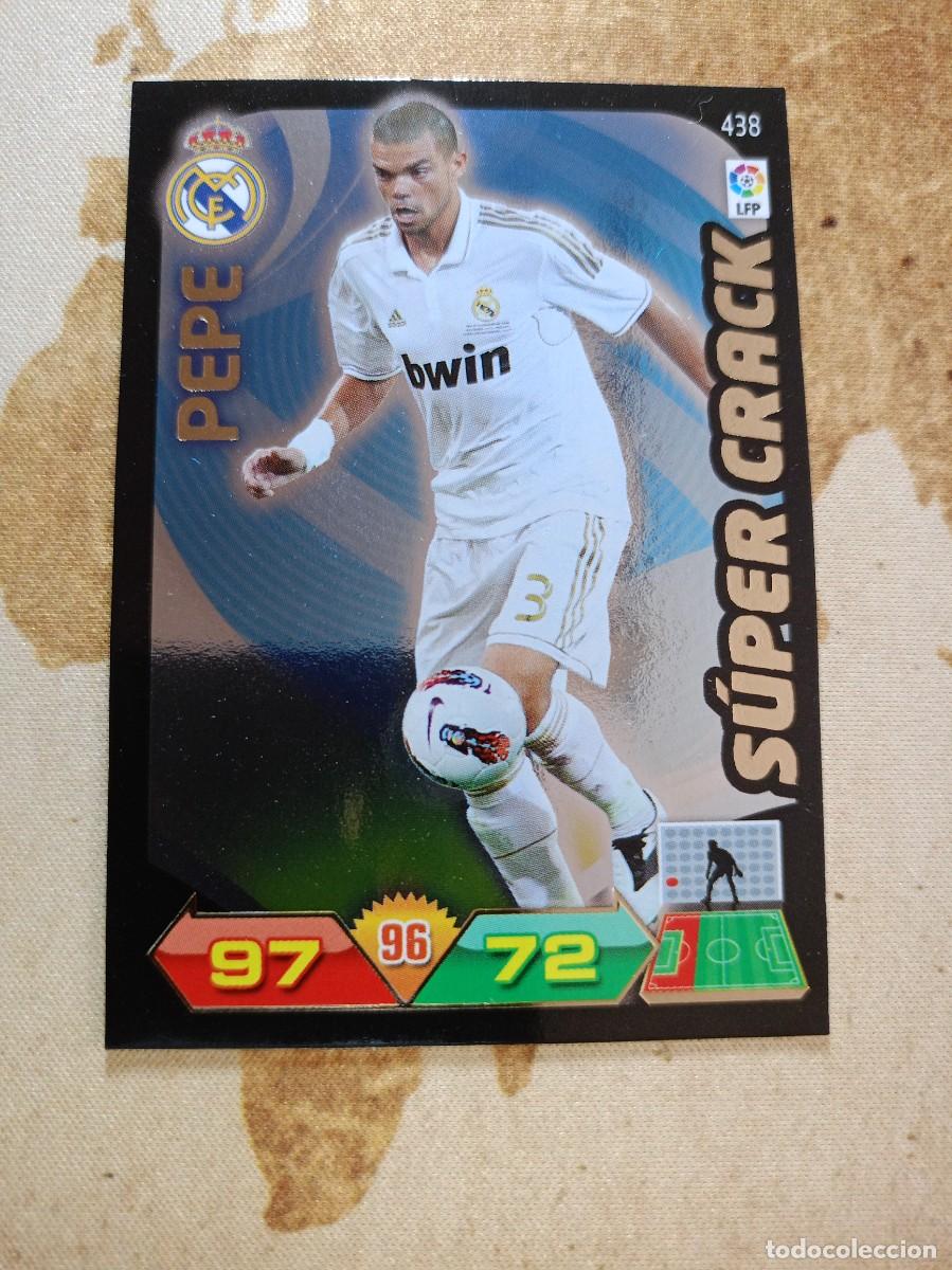 Cromos de F&uacute;tbol: S&uacute;per Crack 438 PEPE Adrenalyn 2011-12