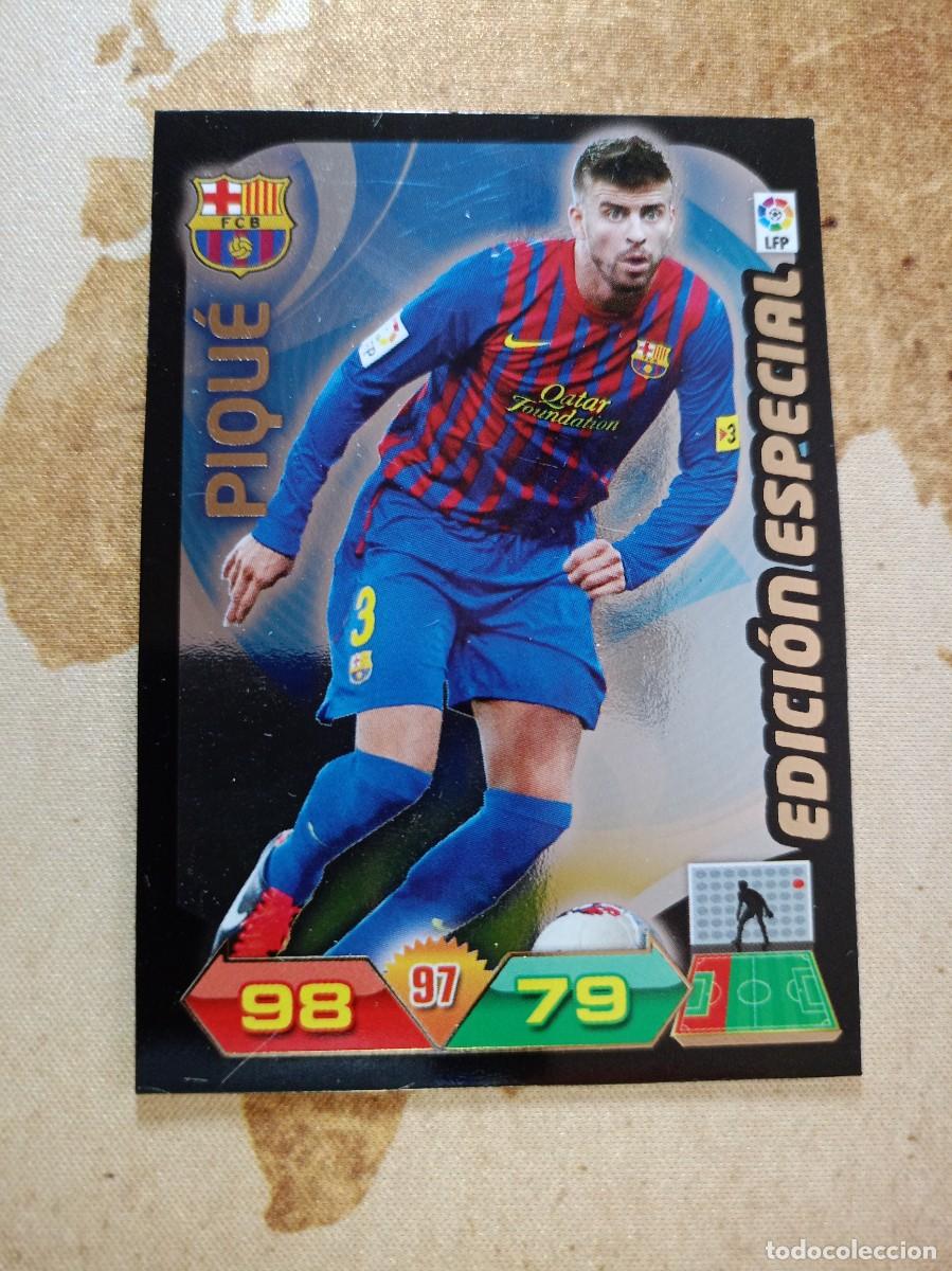 Cromos de F&uacute;tbol: Edici&oacute;n Especial PIQU&Eacute; Adrenalyn 2011-12