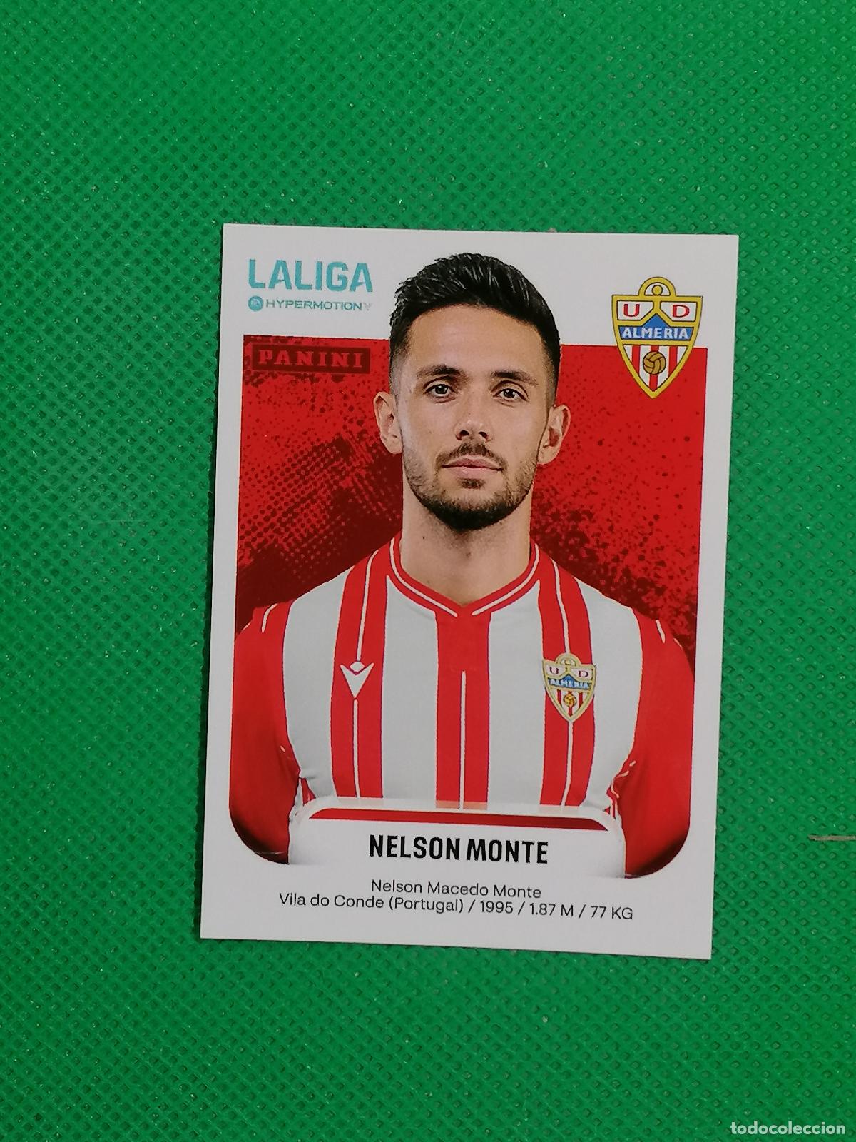 Cromos de F&uacute;tbol: 26 A 26A NELSON MONTE ALMERIA ⚽ PANINI LIGA HYPERMOTION 25 26 2025 2026 ⚽