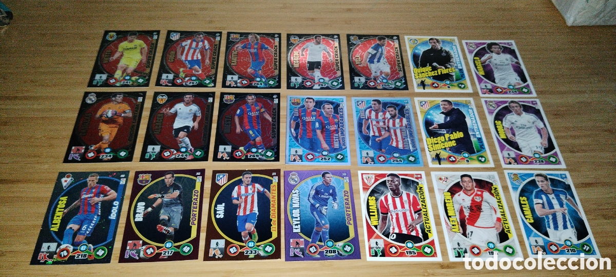 Cromos de F&uacute;tbol: Cromos adrenalyn 2014-2015