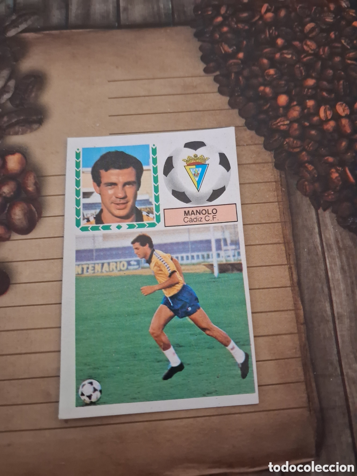 Cromos de F&uacute;tbol: Liga este 83 84 manolo fichaje N 21 del cadiz recuperado del &aacute;lbum ver fotos