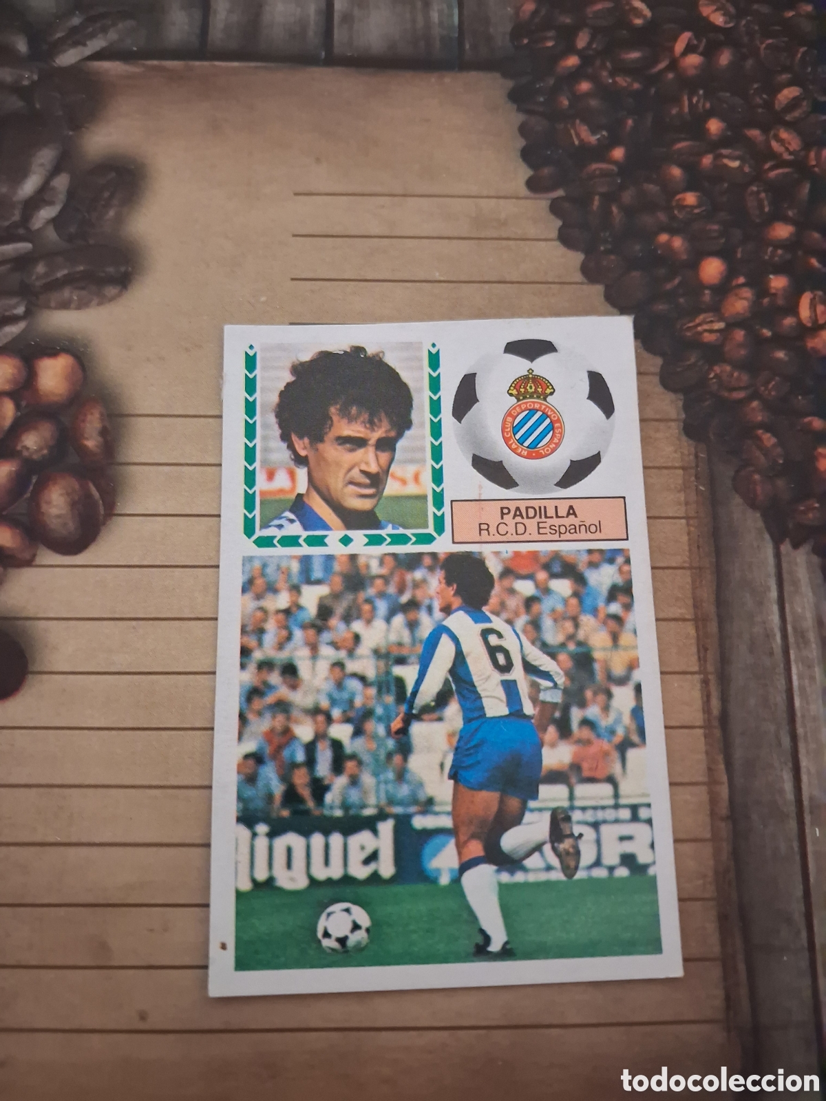 Cromos de F&uacute;tbol: Liga este 83 84 padilla baja del espa&ntilde;ol recuperado del &aacute;lbum ver fotos